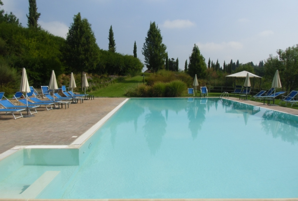 Hotel Swimming Pool San Gimignano Italy